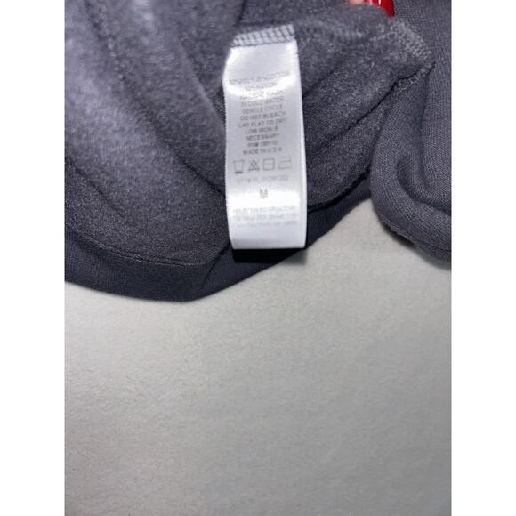 Women’s Peloton Pullover Sweatshirt Grey Gray Medium Turtle Neck Cowl Funnel USA - Picture 7 of 7
